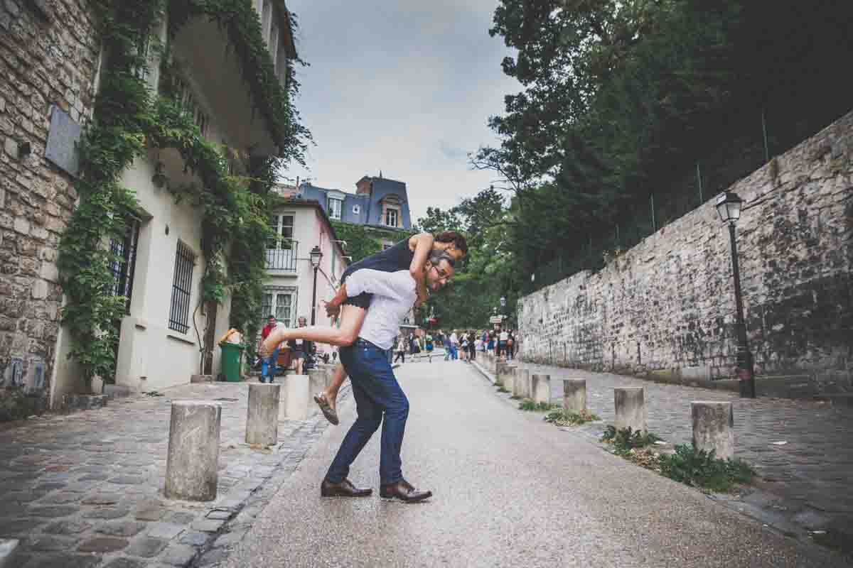 pre wedding engagement montmartre