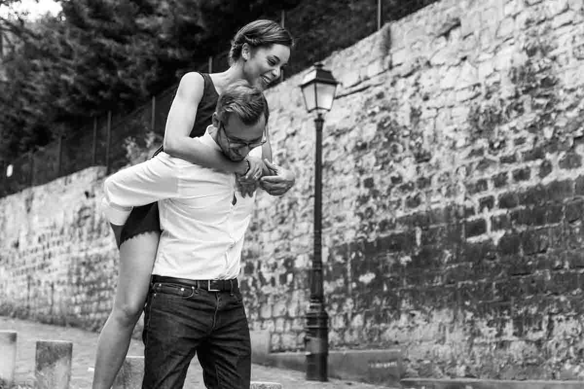 pre wedding engagement montmartre