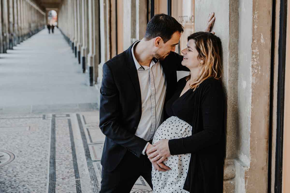 shooting grossesse paris louvre