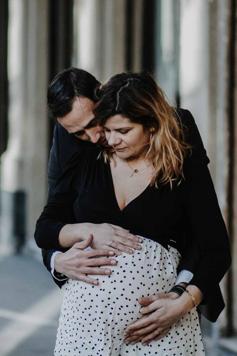 shooting grossesse paris louvre