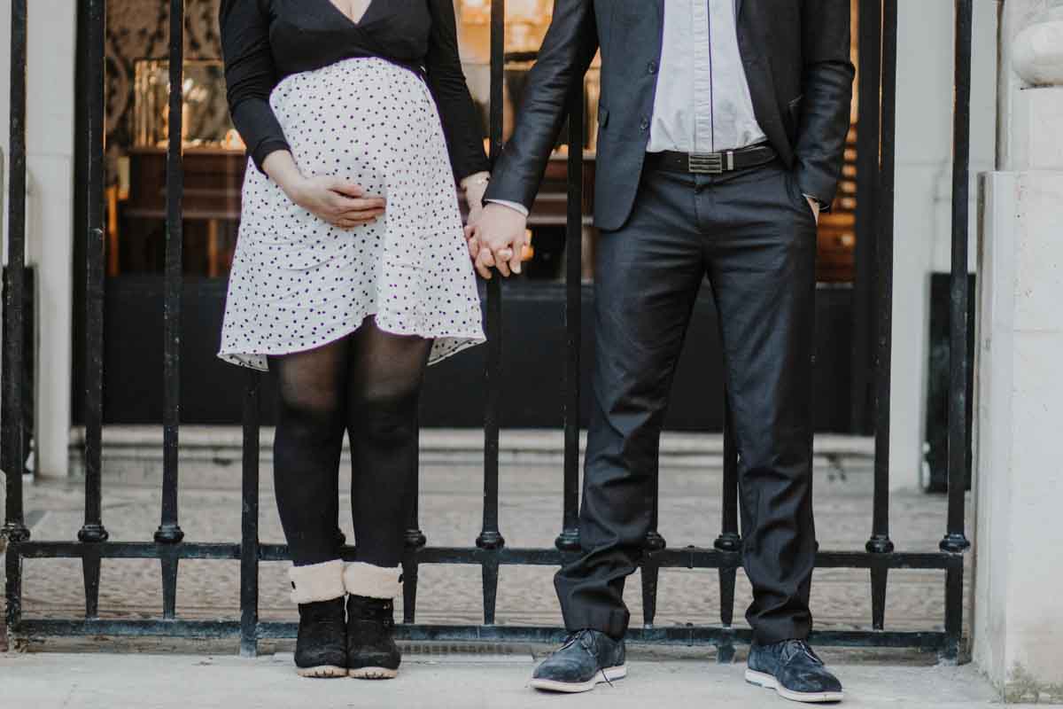 shooting grossesse paris louvre