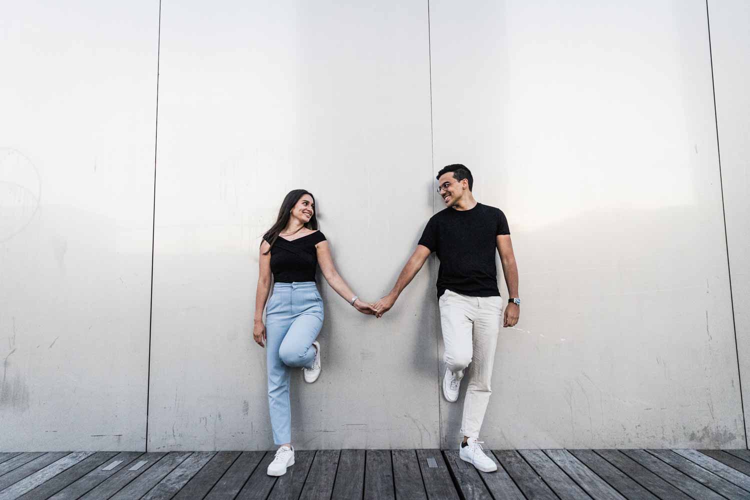 séance couple engagement Paris