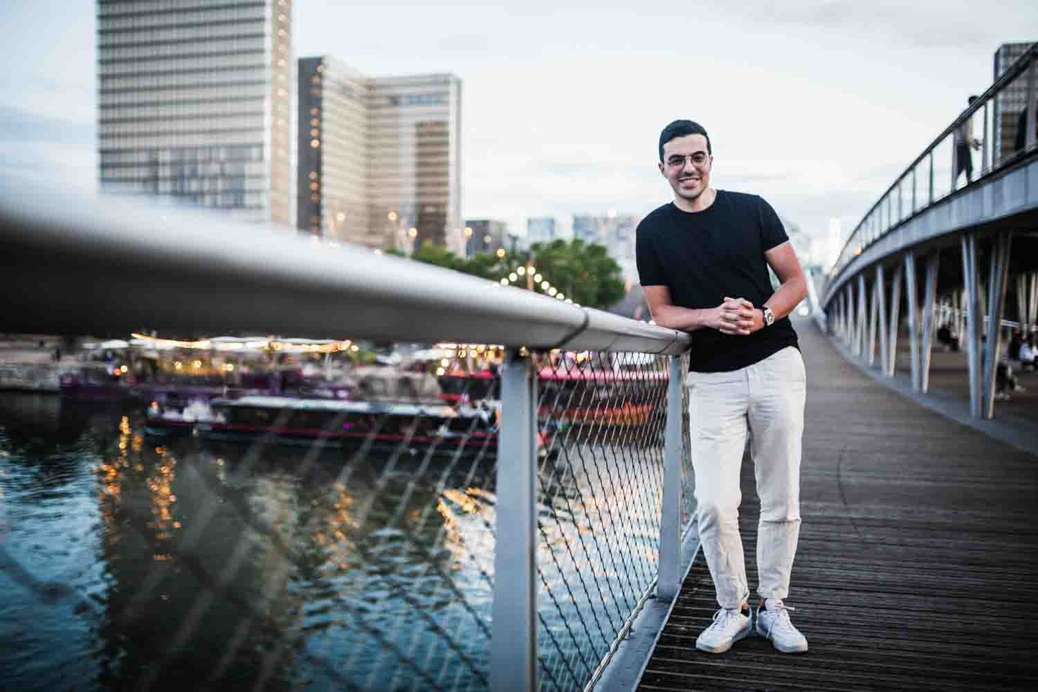 séance couple engagement Paris